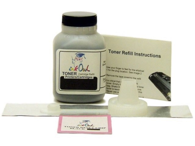 1 BLACK Laser Toner Refill Kit for use in HP CE320A (128A)