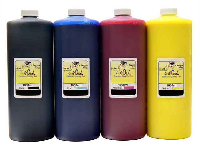 4xPigment Ink Bottles (1L)