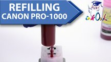 Refilling-CANON-PRO-1000