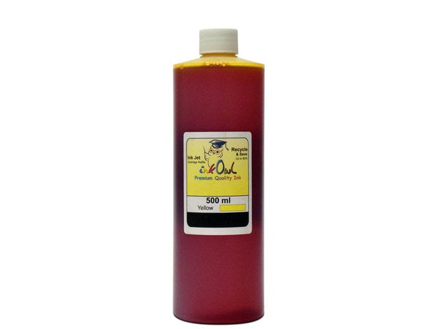500ml Yellow Ink for HP 10, 11, 12, 13, 14, 82