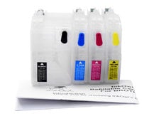 Easy-to-refill Standard-Size Cartridge Pack for BROTHER LC3017, LC3019
