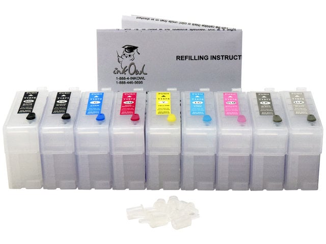 Easy-to-refill Cartridge Pack for EPSON (T7601-T7609) SureColor P600