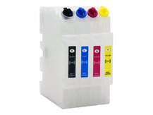 4-Pack Empty Refillable Cartridges for use in Ricoh® SG 3110, SG 7100 printers (GC41)