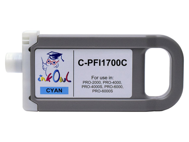700ml Compatible Cartridge for CANON PFI-1700C CYAN