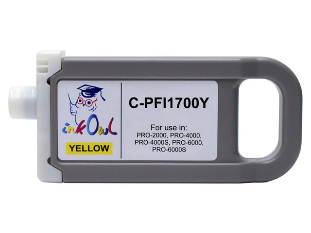 700ml Compatible Cartridge for CANON PFI-1700Y YELLOW