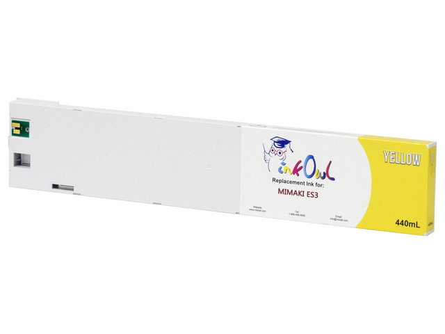440ml YELLOW Compatible Cartridge to replace Mimaki ES3 (SPC-0440Y)