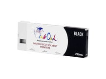 220ml BLACK Compatible Cartridge for Mutoh ValueJet Eco-Ultra Printers