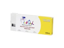 220ml YELLOW Compatible Cartridge for Mutoh ValueJet Eco-Ultra Printers