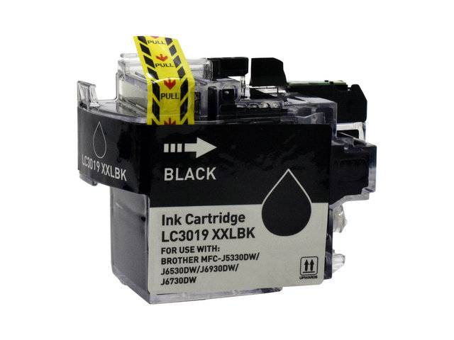 Compatible Cartridge for BROTHER LC3019BK BLACK