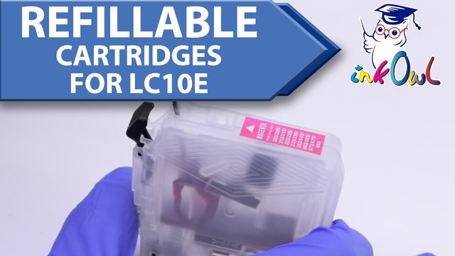 Refillable Cartridges for Borther LC10E