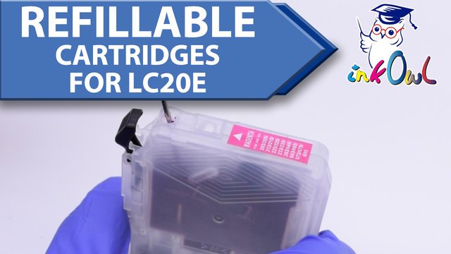 Refillable Cartridges for Borther LC20E