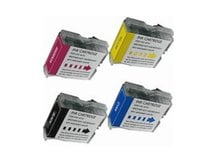 4-Pack Compatible Cartridges for BROTHER LC51