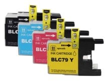 4-Pack Compatible Cartridges for BROTHER LC79