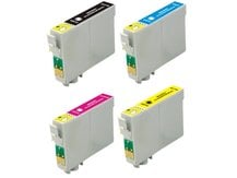 4-Pack Replacement Cartridges for EPSON T1261-T1264 (#126)