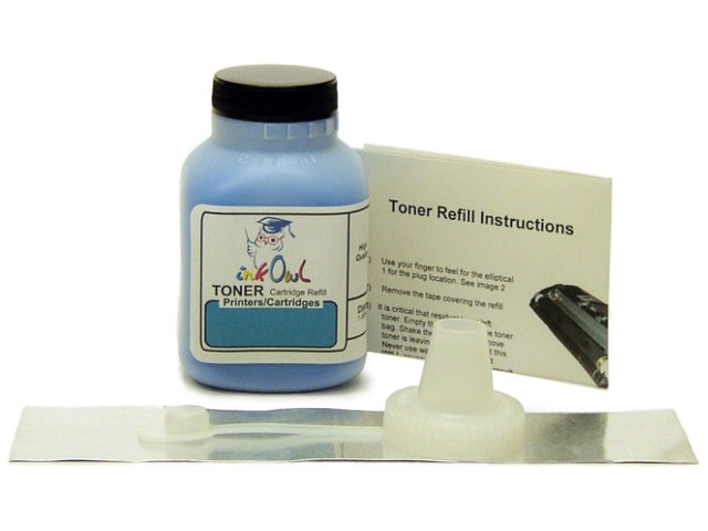 1 CYAN Toner Refill Kit for use in HP CF401A (201A) and CF401X (201X)