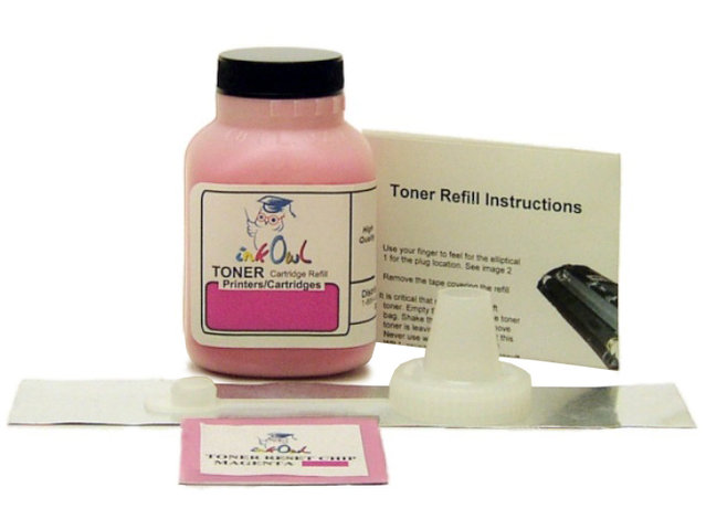 1 MAGENTA Laser Toner Refill Kit for use in HP Q6003A (124A)