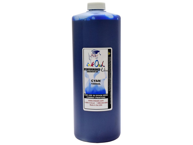 1000ml CYAN Performance-Ultra Sublimation Ink for Epson Wide Format Printers