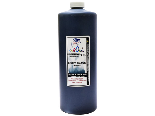 1000ml LIGHT BLACK Performance-Ultra Sublimation Ink for Epson Wide Format Printers