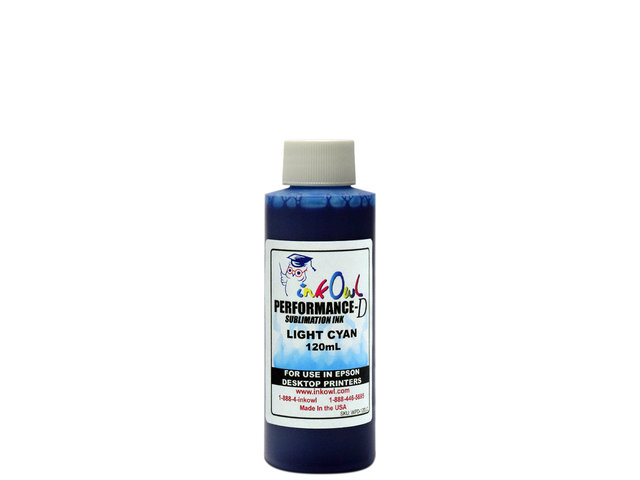 120ml LIGHT CYAN Performance-D Sublimation Ink for Epson Desktop Printers