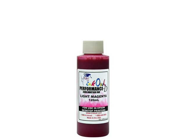 120ml LIGHT MAGENTA Performance-D Sublimation Ink for Epson Desktop Printers