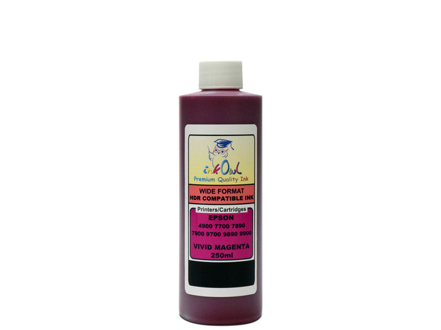 250ml VIVID MAGENTA ink for EPSON Stylus Pro 4900, 7700, 7890, 7900, 9700, 9890, 9900