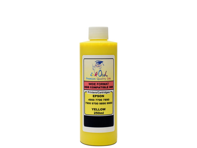 250ml YELLOW ink for EPSON Stylus Pro 4900, 7700, 7890, 7900, 9700, 9890, 9900