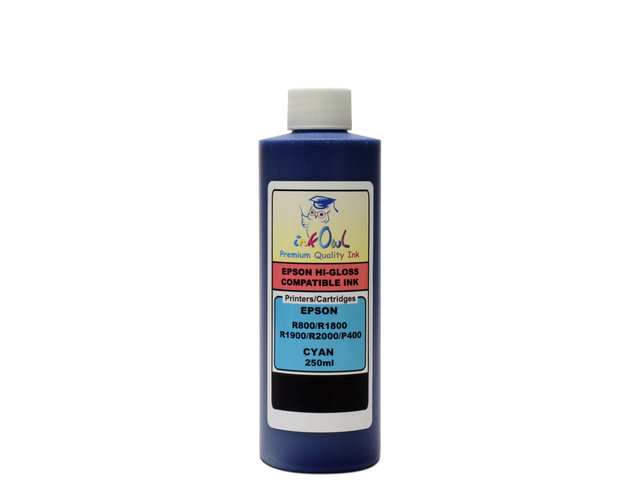250ml CYAN ink for EPSON Stylus Photo R800, R1800, R1900, R2000, SureColor P400