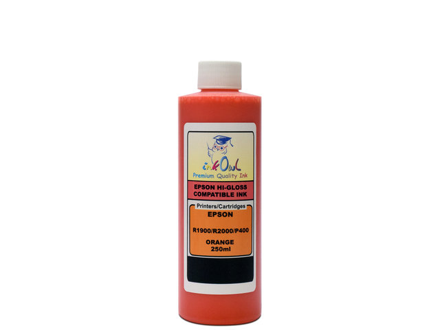 250ml ORANGE ink for EPSON Stylus Photo R1900, R2000, SureColor P400