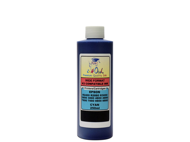 250ml CYAN ink for EPSON Ultrachrome K3