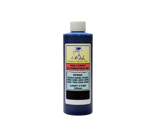 250ml LIGHT CYAN ink for EPSON Ultrachrome K3