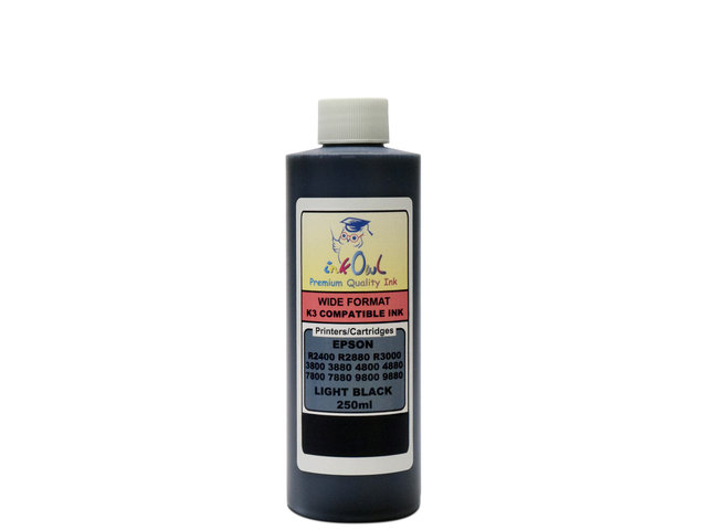 250ml LIGHT BLACK ink for EPSON Ultrachrome K3