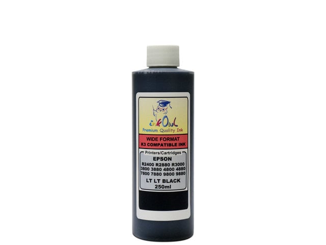 250ml LIGHT LIGHT BLACK ink for EPSON Ultrachrome K3