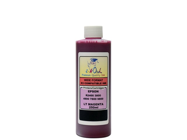 250ml LIGHT MAGENTA ink for EPSON Ultrachrome K3 (for R2400, 3800, 4800, 7800, 9800)