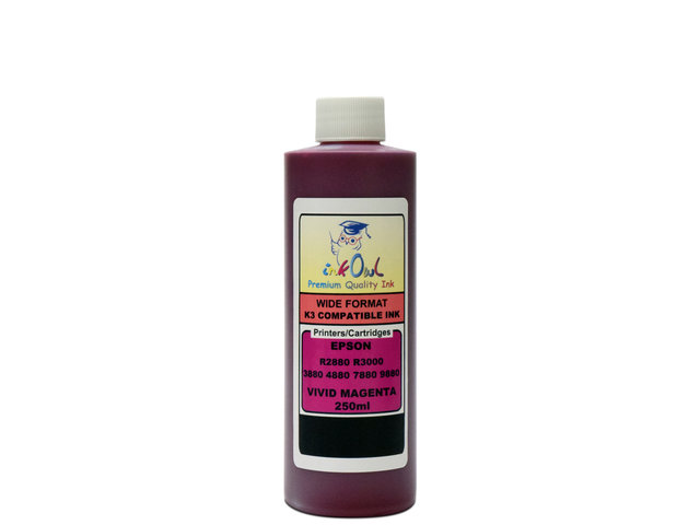 250ml VIVID MAGENTA ink for EPSON Ultrachrome K3 (for R2800, R3000, 3880, 4880, 7880, 9880)