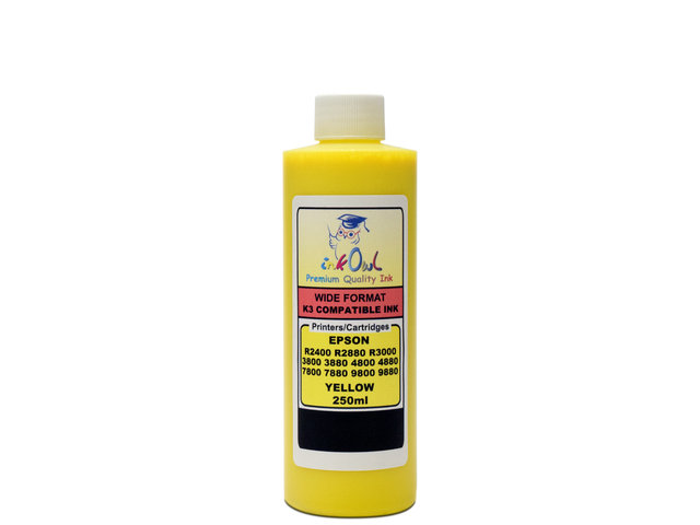 250ml YELLOW ink for EPSON Ultrachrome K3