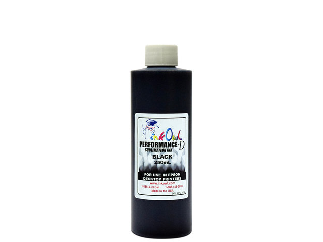 250ml BLACK Performance-D Sublimation Ink for Epson Desktop Printers