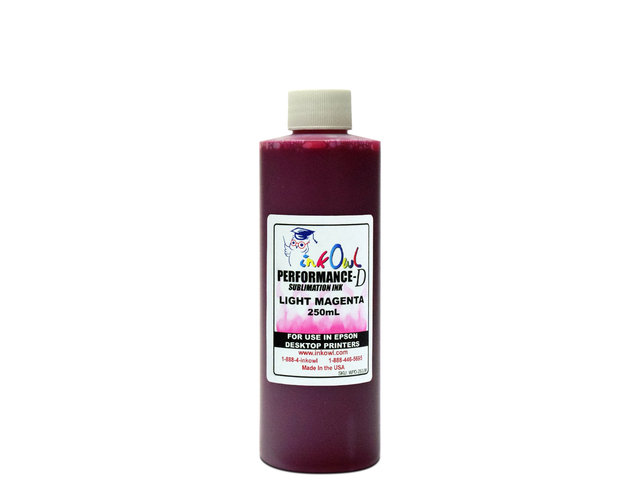 250ml LIGHT MAGENTA Performance-D Sublimation Ink for Epson Desktop Printers