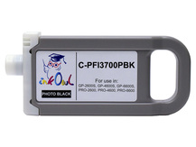 700ml Compatible Cartridge for CANON PFI-3700PBK PHOTO BLACK