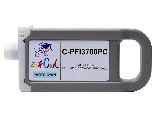 700ml Compatible Cartridge for CANON PFI-3700PC PHOTO CYAN