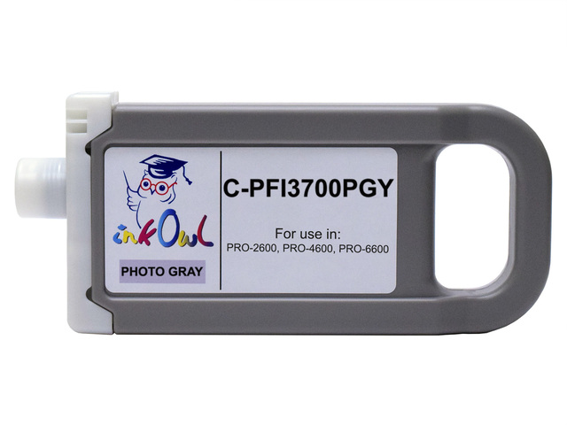 700ml Compatible Cartridge for CANON PFI-3700PGY PHOTO GRAY