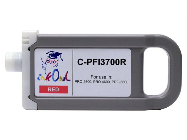 700ml Compatible Cartridge for CANON PFI-3700R RED