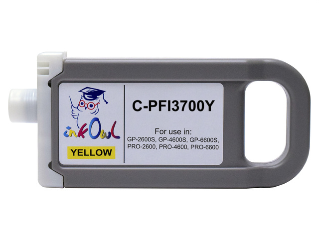 700ml Compatible Cartridge for CANON PFI-3700Y YELLOW