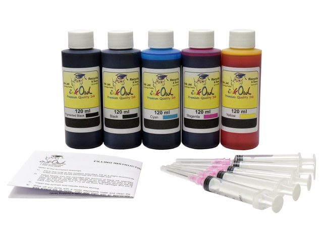 CANON REFILL KIT BLACK & COLOUR INKS 575/576 & XL – CROWN INKS