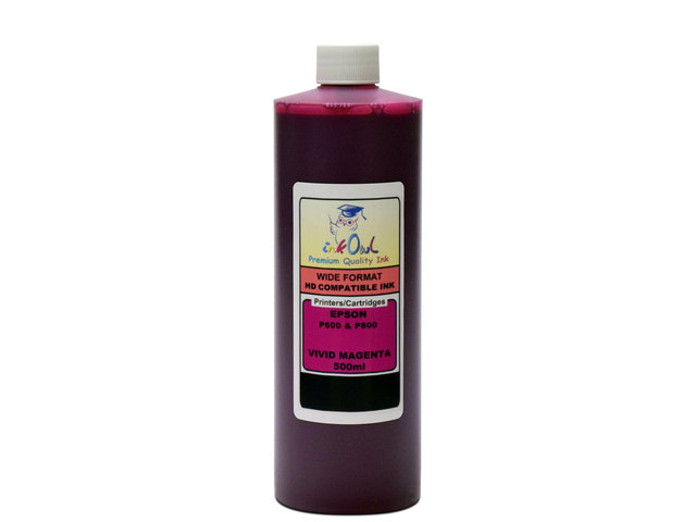 500ml VIVID MAGENTA ink for EPSON Ultrachrome HD (SureColor P600, P800)