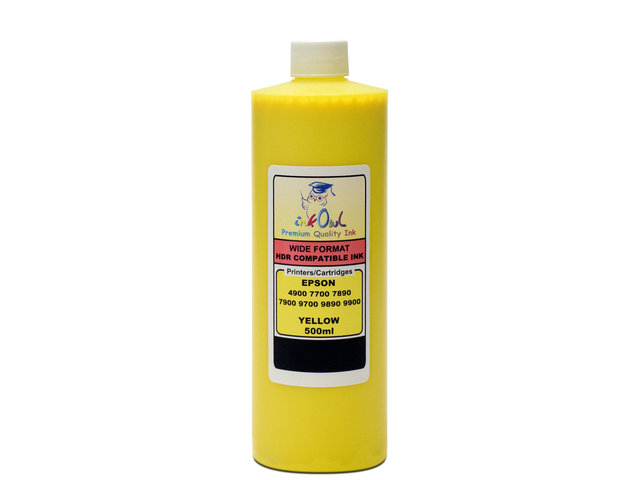 500ml YELLOW ink for EPSON Stylus Pro 4900, 7700, 7890, 7900, 9700, 9890, 9900