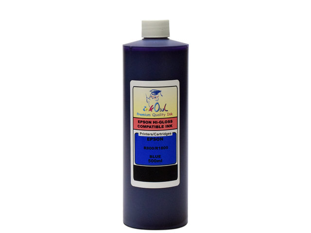 500ml BLUE ink for EPSON Stylus Photo R800, R1800