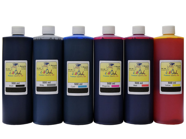 6x500ml FADE RESISTANT Ink for EPSON XP-15000