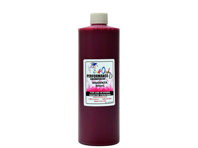 500ml MAGENTA Performance-D Sublimation Ink for Epson Desktop Printers