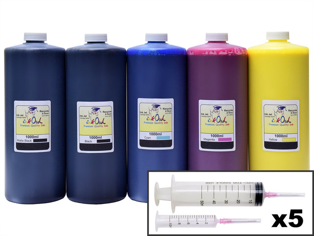 5x1L Ink Refill Kit for CANON PFI-030/031, PFI-120/121, PFI-320/321