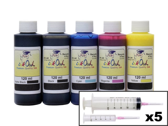 5x120ml Ink Refill Kit for CANON PFI-030/031, PFI-120/121, PFI-320/321